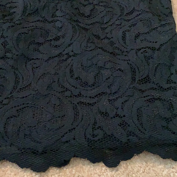 NWT, Cache, Black Lace Under Satin Lining, Sz. 10 - Picture 7 of 7